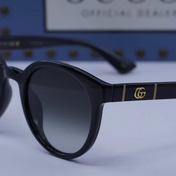 Gucci GG0638SK 001 Round Sunglasses - Black\\Grey Buy Gucci Round Sunglasses  main image 3